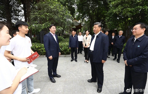 玉溪习近平在河南南阳考察调研