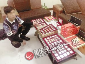 玉溪盗贼将价值百万古钱币当装饰品1.7万卖出