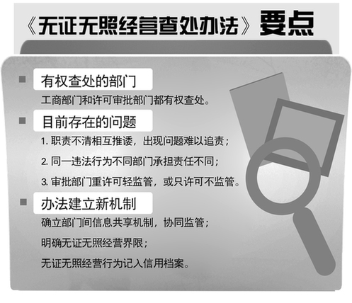 玉溪《无证无照经营查处办法》征求意见 集贸市场销售农副产品拟不查处