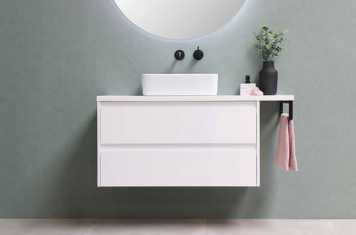 玉溪Solid wood bathroom cabinet
